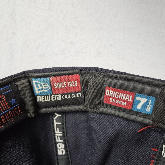 SAN DIEGO PADRES Hat New Era 59FIFTY MLB Fitted USA Wool Size 7 1/8 Baseball Cap - Picture 11 of 13